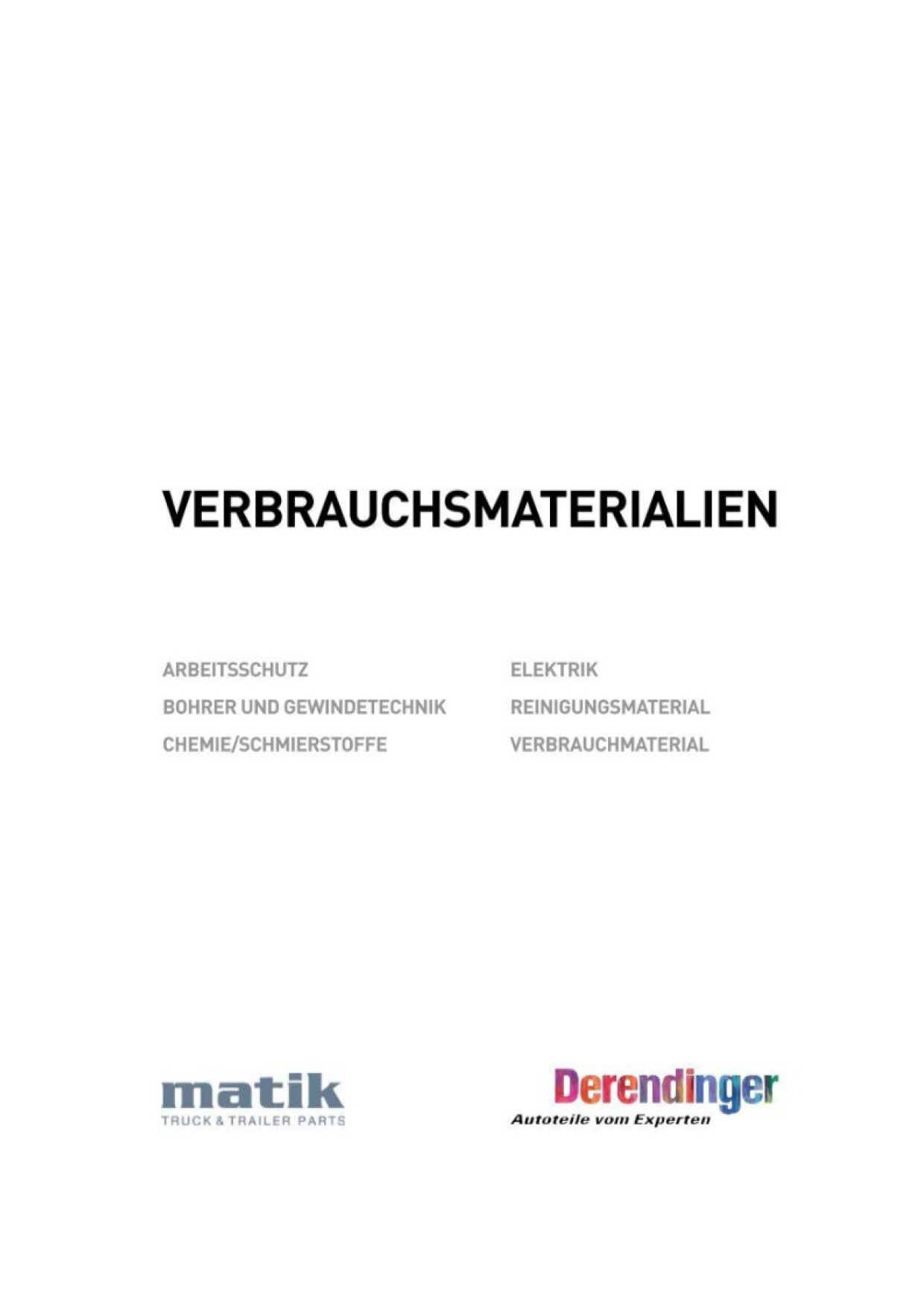 Verbrauchsmaterial