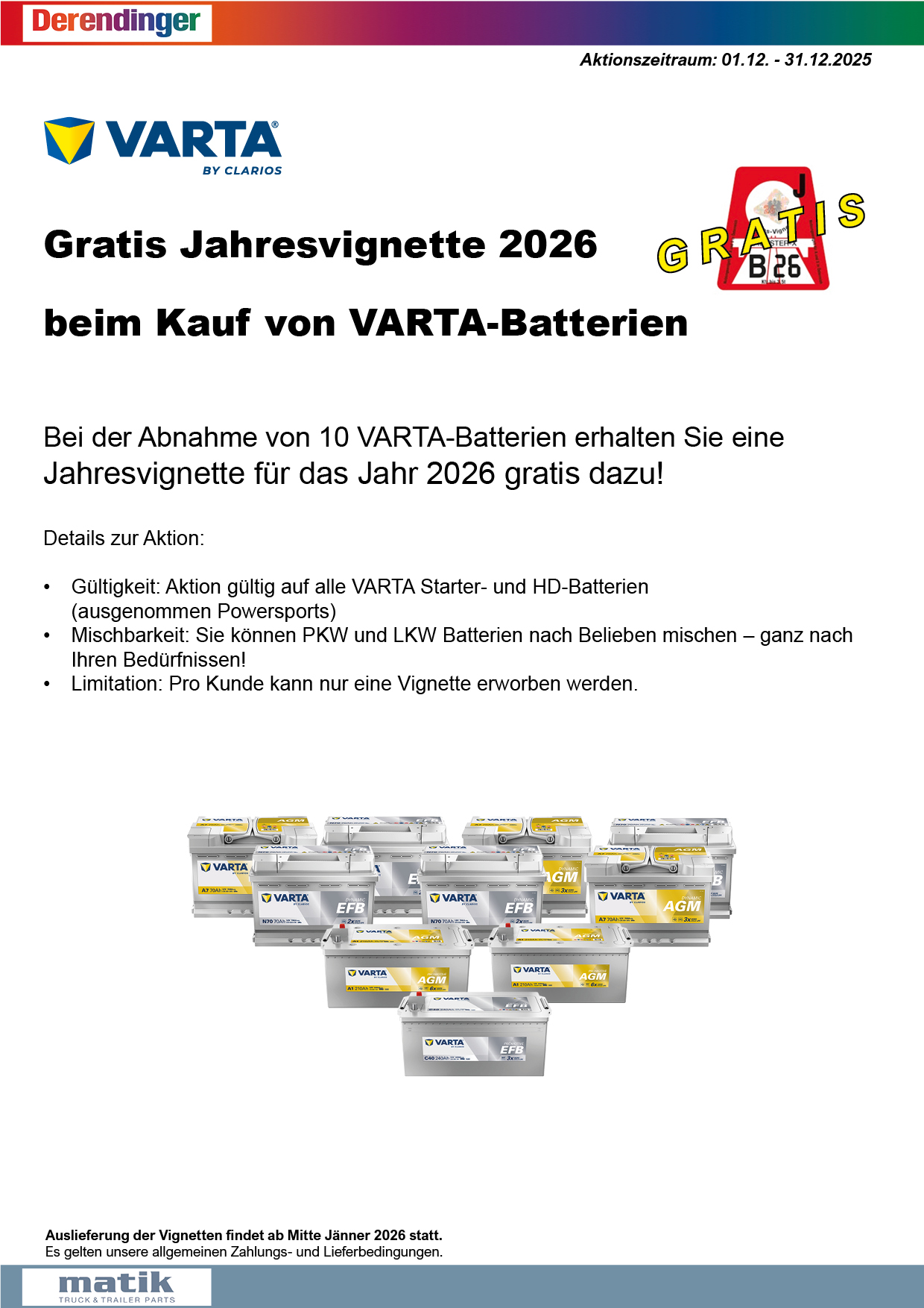 VARTA Vignettenaktion 2025