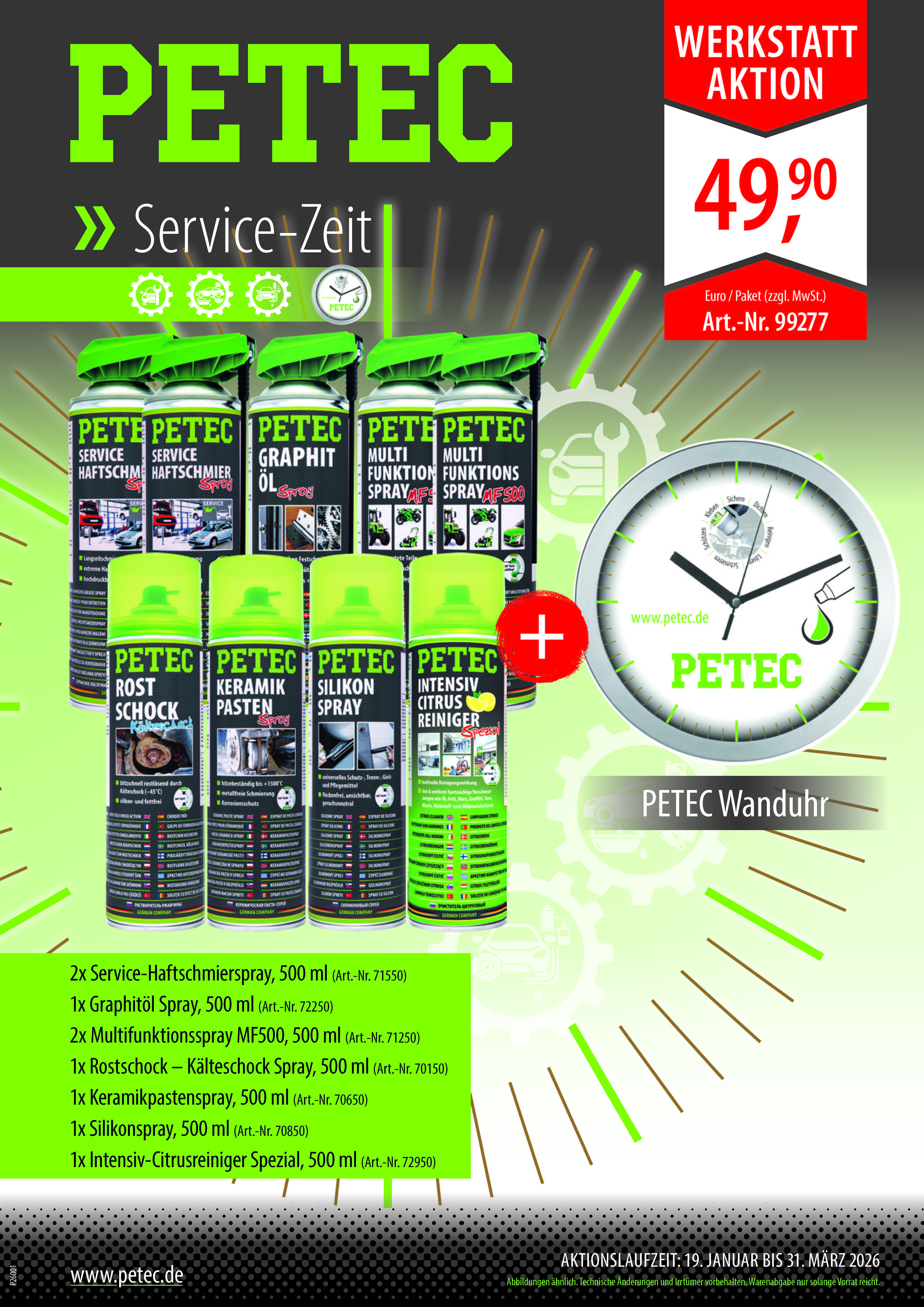 TRW-Bremsenreiniger Aktion 